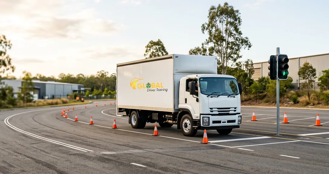 Professional instructor providing truck driver licence training in Brisbane